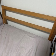【無印良品】シングルベッド/マットレスセットの画像