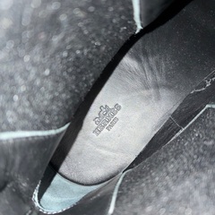 エルメス　メンズブーツ　サイズEU44の画像