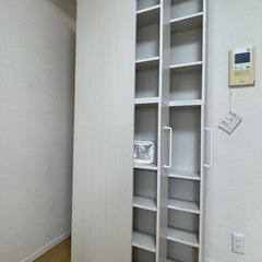 山善　スライド本棚の画像