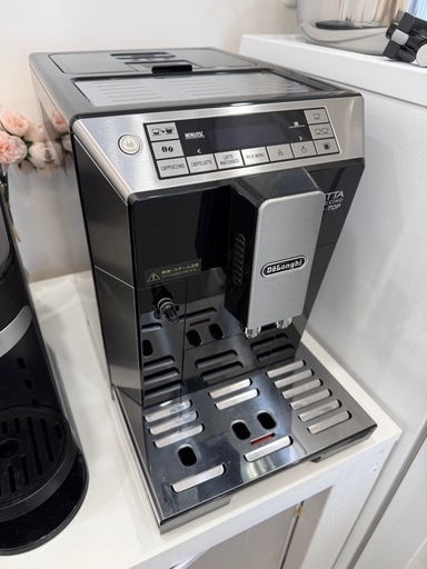 De'Longhi (デロンギ) 全自動コーヒーマシン エレッタカプチーノトップ ECAM45760B