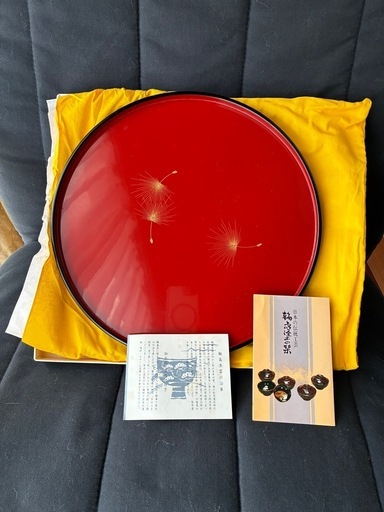 輪島塗お盆 (mikuさん) 野々市の食器《その他》の中古あげます・譲り