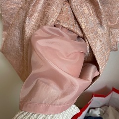 ツイードドッキングワンピースの画像