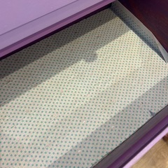 収納チェスト　たんす　パープル　海外　 の画像