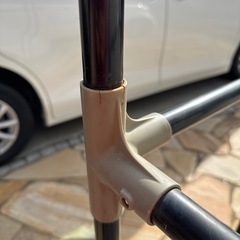 タイヤラック 2段 幅70×高さ150cm 14インチまでのタイヤ 8本収納できます！の画像