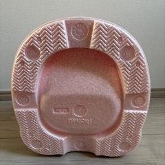 リッチェル ひんやりしないおふろチェア ピンク バスチェアの画像