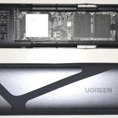 ⚜️UGREEN M.2 SSD 外付けケースの画像