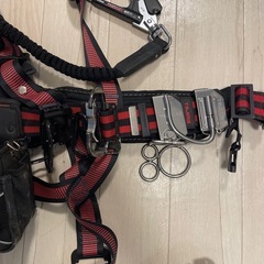 TAJIMAフルハーネスセット　セフ、金具、腰足背中パッド付きの画像