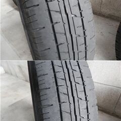 軽トラ　貨物　145R12　ホイル付きタイヤセットの画像