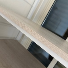 [受け渡し者決定]突っ張り壁面収納 Nポルダディープ(ホワイトウォッシュ)の画像