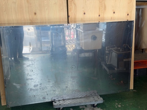 ガラス扉 吊戸棚 1500x300x900 オンライン