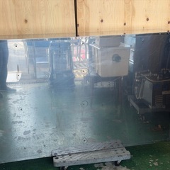 ガラス扉 吊戸棚 1500x300x900の画像