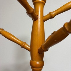 木製イタリアンコートハンガーの画像