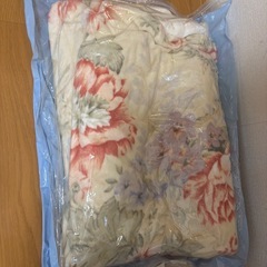 洗濯済み シングルサイズ毛布の画像