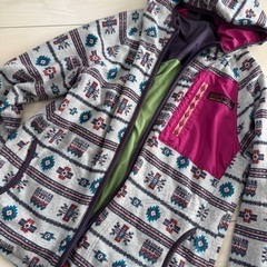 CUBE SUGAR キューブシュガー  フード付きリバーシブルパーカー ブルゾンの画像