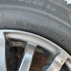 スタッドレスタイヤセット145-80-13 BLIZZAK VRX2の画像