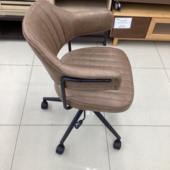 ワークチェア　ニトリ　ブラウンの画像