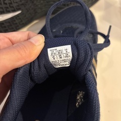 asics27cmネイビーの画像