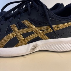 asics27cmネイビーの画像