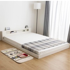 ローベッド　セミダブルベッドフレームの画像