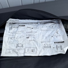 【美品】3m×3m 横幕メッシュ付き タープの画像