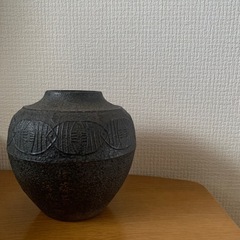 花器　魚柄の画像