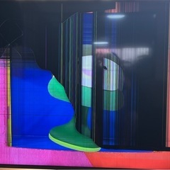 ジャンク　液晶破損　22年製　REGZA 4K液晶テレビ　50Z570L 55の画像