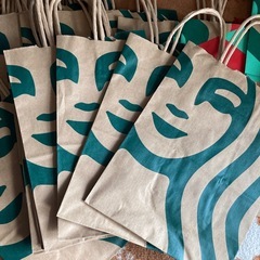 スタバ紙袋30枚の画像