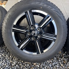 ホンダ　ヴェゼル　純正ホイール　スタッドレス　ブリザックの画像