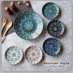 モロッカン     食器 お皿の画像