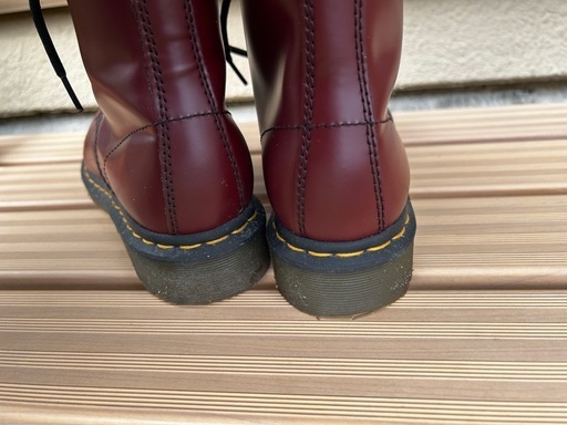 Dr. Martens 8ホールブーツ　バーガンディ