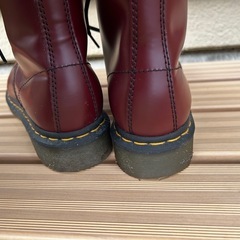 Dr. Martens 8ホールブーツ　バーガンディの画像
