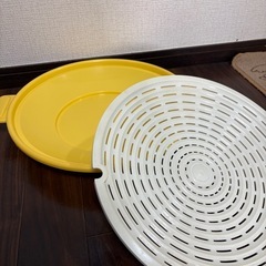 水切りざるの画像