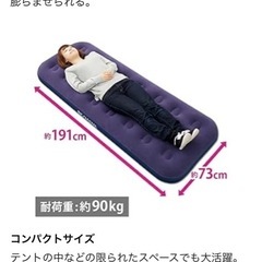アイリスオーヤマ　エアーベッドの画像