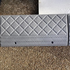 段差スロープ4個枚セット　アイリスオーヤマ製の画像