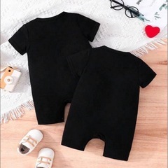 I Love PaPa/ I Love MaMa ショートオールの画像