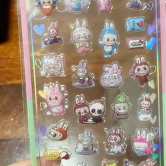 🧸🩷ラブブシール🩷🧸の画像