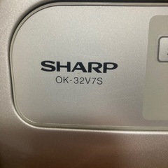 シャープ製ファンヒーターの画像