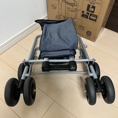 ファンタジーワールド FANTASY WORLD スイートハート リュックタイプ ペットカート L デニムの画像