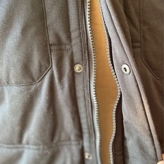 GU   パーカー付ダウンジャケット XLの画像