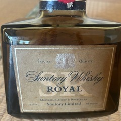 サントリーウイスキー ローヤル 未開封 2本セット（750ml・1000ml）の画像
