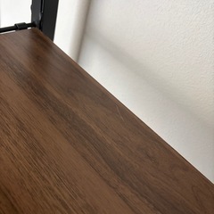 [受け渡し者決定]突っ張り壁面収納Nポルダ(幅40cm ミドルブラウン)の画像