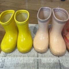 女児長靴【13〜16cmまで1cm刻み4足】の画像