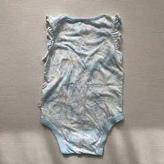 babyGAP オーガニックコットン 花柄ロンパース 6-12ヶ月の画像