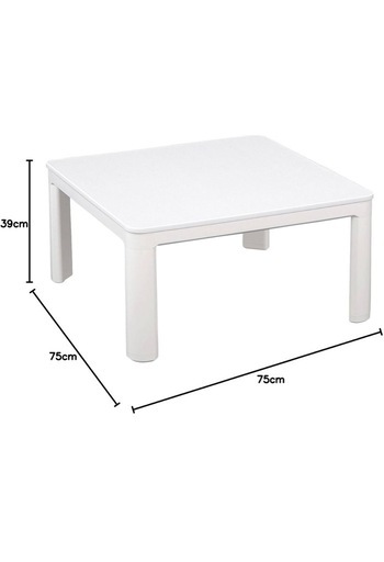 カジュアル こたつ テーブル 75cm 正方形
