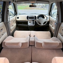 Bluetoothナビ付き☆月々8千円〜分割払い可❗️ 車検2年付き！【名義変更代込み】大人気☆日産 モコ☆Bluetoothナビ付き☆走行中DVD見れます☆スマートキー☆フルオートエアコン☆ドライブレコーダー付き☆そのまま乗って帰れます❗️の画像