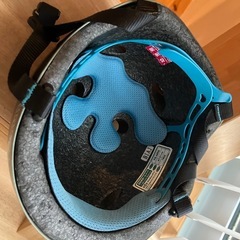 kabuto　子供ヘルメット　47cm〜51cm　黒　の画像