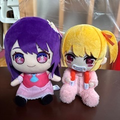 推しの子　アイとルビーぬいぐるみ　2個セットの画像