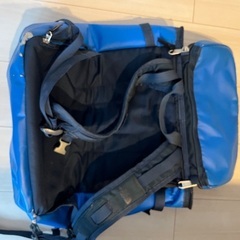 ノースフェイス　バックパックリュック　青の画像