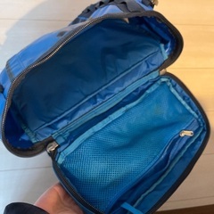 ノースフェイス　バックパックリュック　青の画像