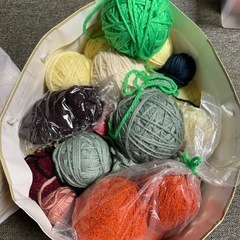 毛糸いろいろの画像